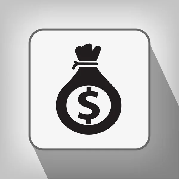 Pictograma do ícone do dinheiro —  Vetores de Stock