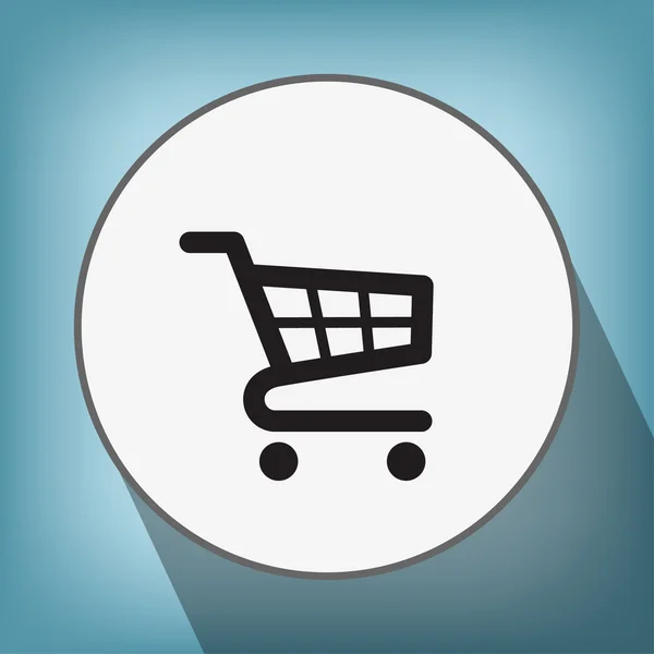 Pictograph shopping cart — Stock vektor