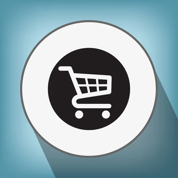 Pictograph shopping cart — Stock vektor