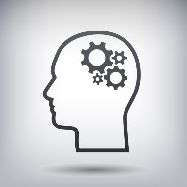 baş simgesinde dişli