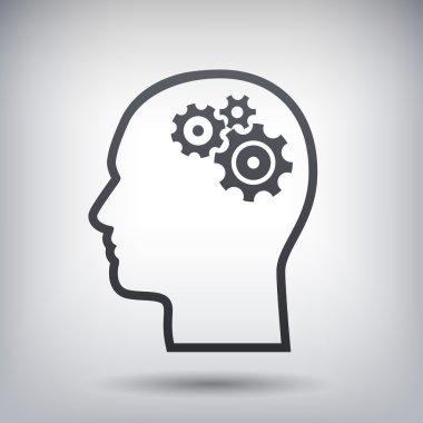 baş simgesinde dişli