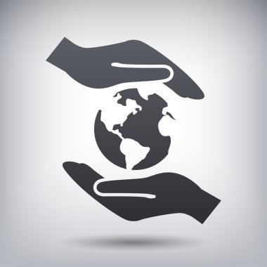 ekibimizi küre simgesi