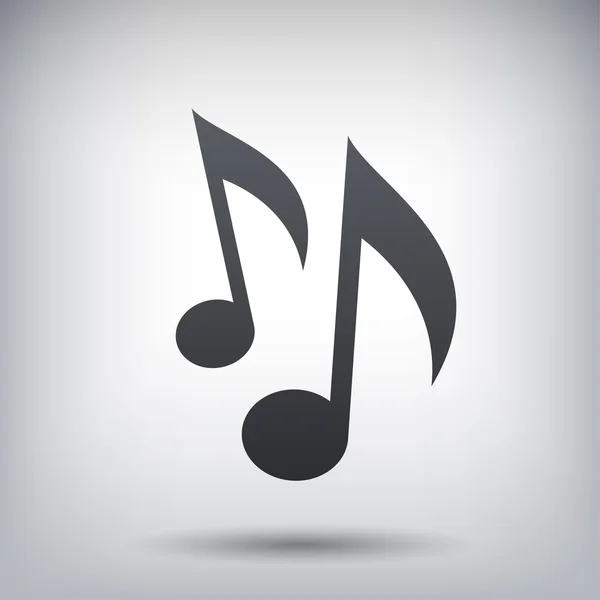 Ikony Symbols muzyka notatka — Wektor stockowy