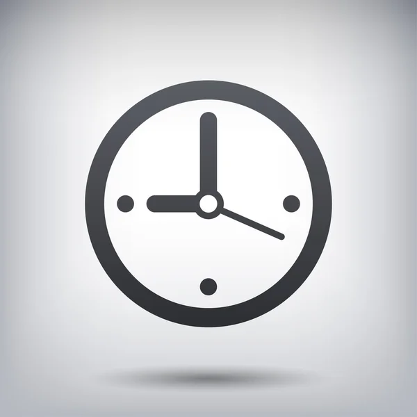 Pictografía del icono del reloj — Vector de stock