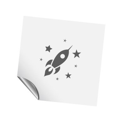 Roket simgesini işaret