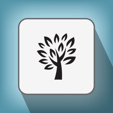 ağaç simgesiyle resim