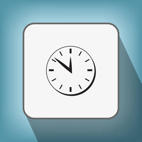 Pictografía del icono del reloj — Vector de stock