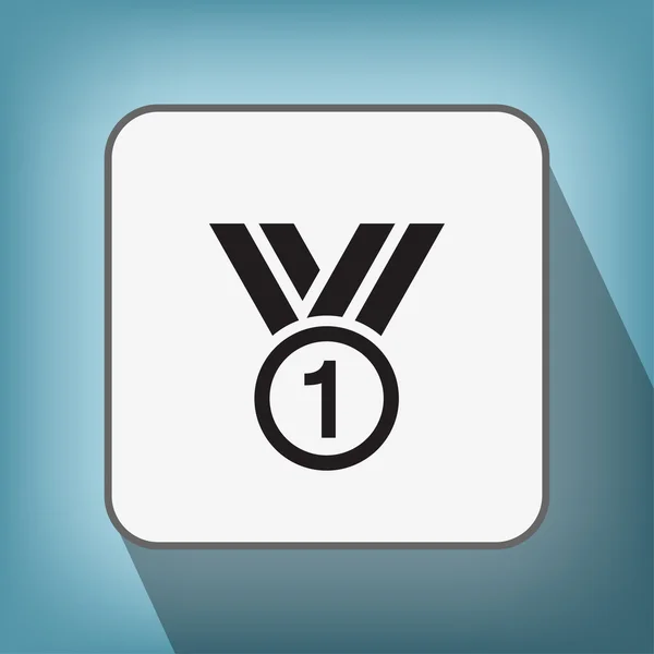 Pictograph van award badge — Stockvector