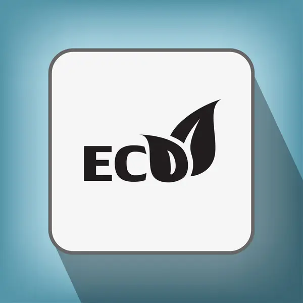 Pictografía del icono ecológico — Vector de stock