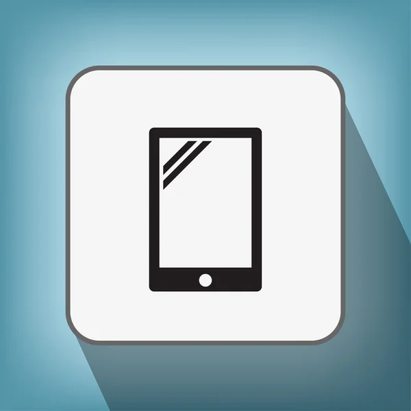 Pittogramma dell'icona del tablet — Vettoriale Stock