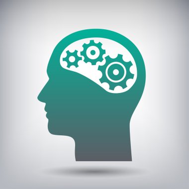 baş simgesinde dişli