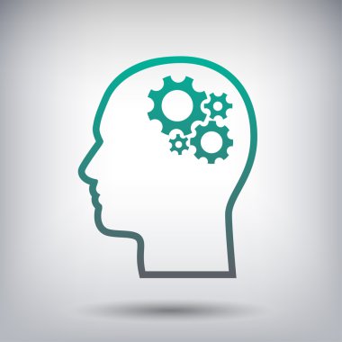 baş simgesinde dişli