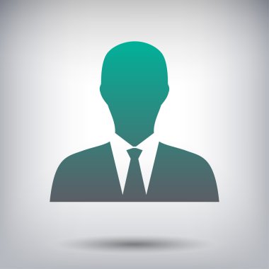 ekibimizi işadamı simgesinin