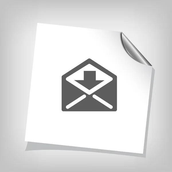 Pictograph a posta ikonra — Stock Vector