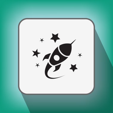 Roket simgesini işaret