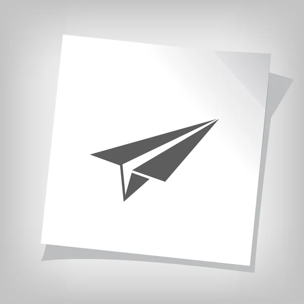 Ikona ikony letadlo — Stockový vektor