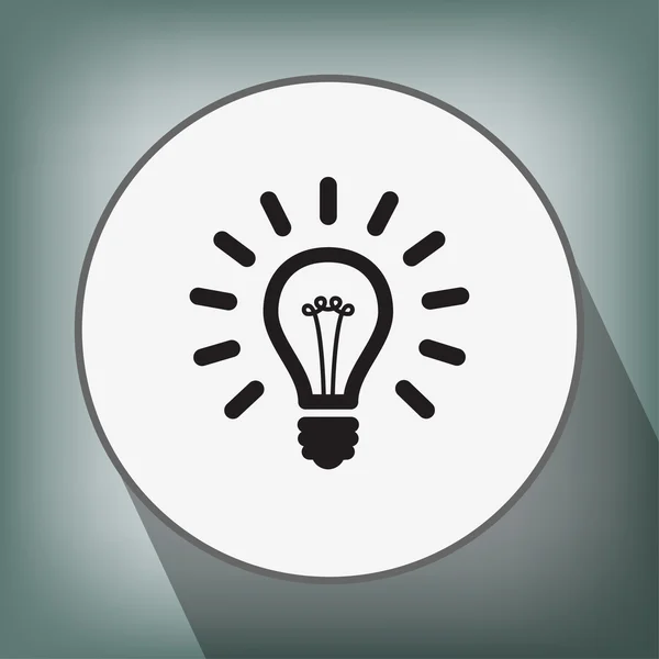 Ekibimizi ışık ampul — Stok Vektör