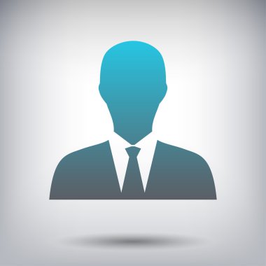 ekibimizi işadamı simgesinin