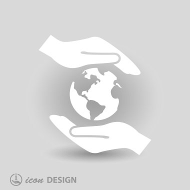 ekibimizi küre simgesi