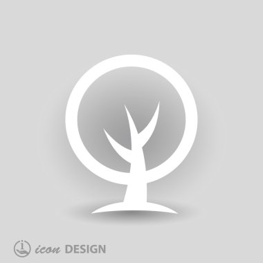 ağaç simgesiyle resim