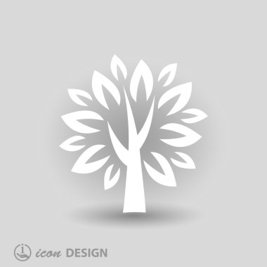 ağaç simgesiyle resim