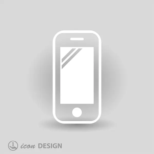 Piktogramm des mobilen Symbols — Stockvektor