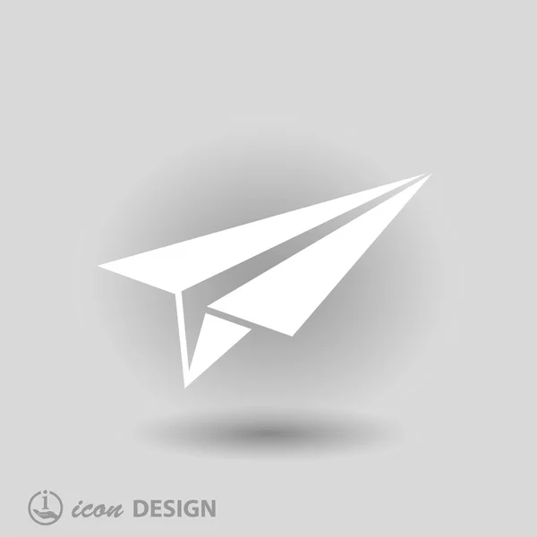 象形文的纸飞机 — 图库矢量图片