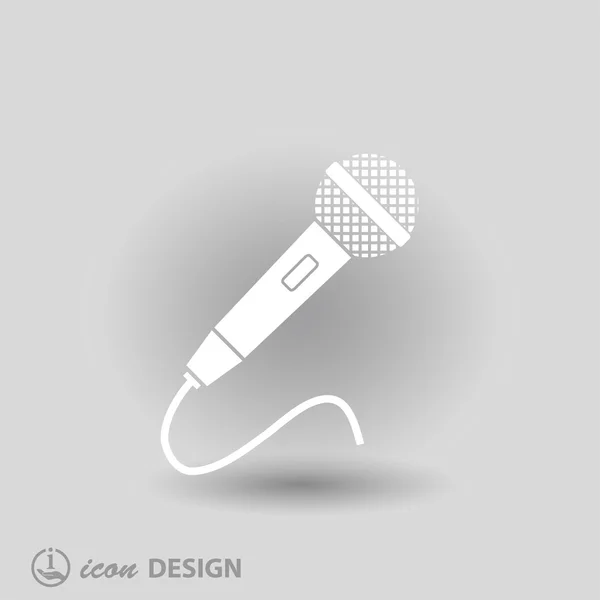 Microphone icon sign — Stock Vector