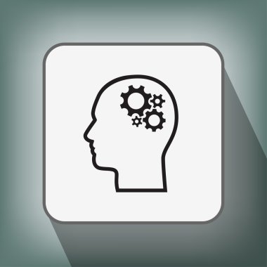 baş simgesinde dişli