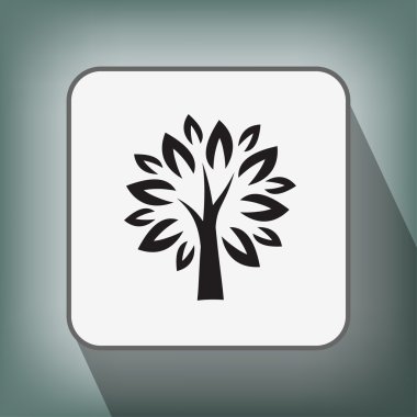 ağaç simgesiyle resim