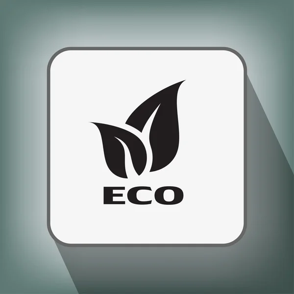 Pictograph van eco-pictogram — Stockvector
