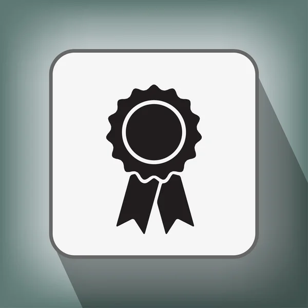 Pictograph van award badge — Stockvector