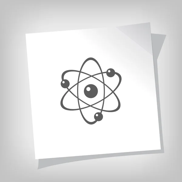 Εικονόγραμμα του εικονιδίου "atom" — Διανυσματικό Αρχείο