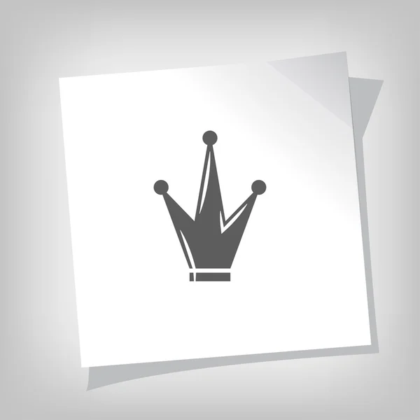 Піктограма ікони корони — стоковий вектор