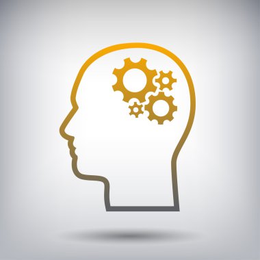 baş simgesinde dişli