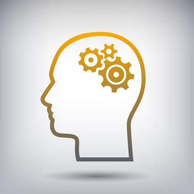 baş simgesinde dişli