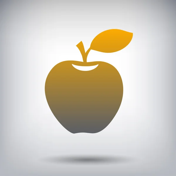 Pictograph van apple-pictogram — Stockvector