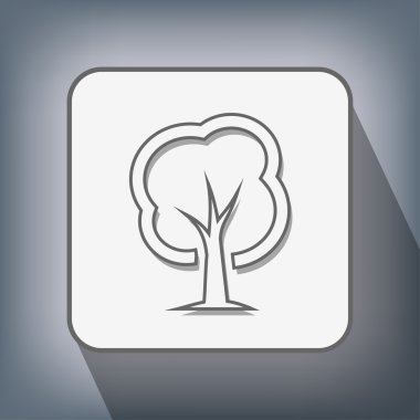 ağaç simgesiyle resim