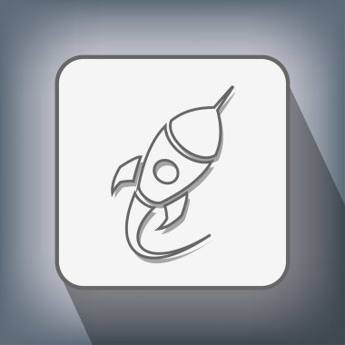 Roket simgesini işaret