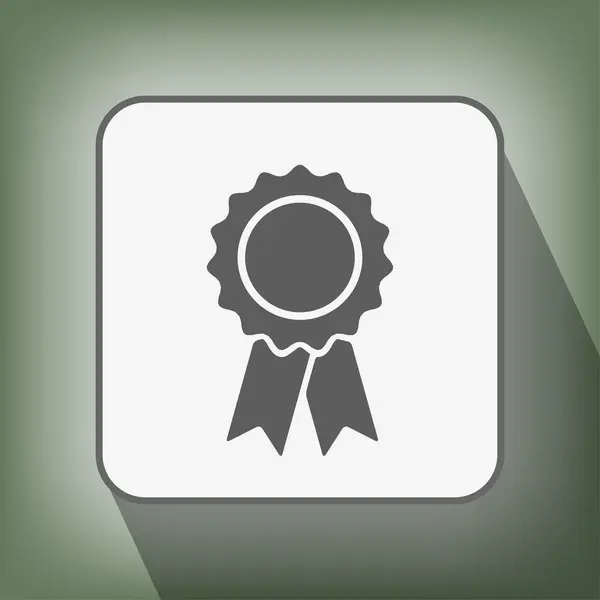 Pictograph of award icon — Stock Vector