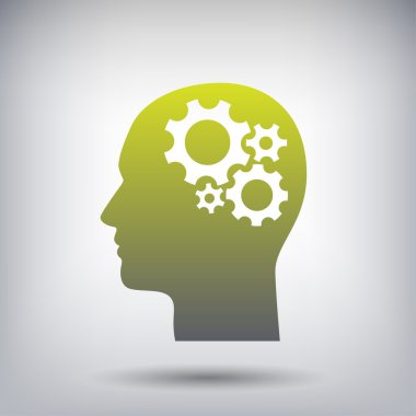 baş simgesinde dişli