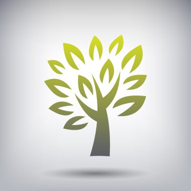 ağaç simgesiyle resim