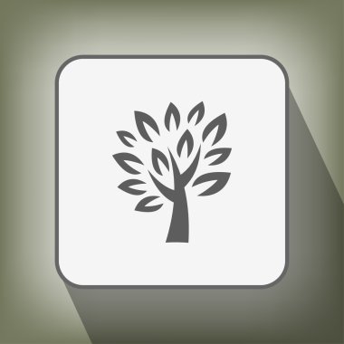 ağaç simgesiyle resim