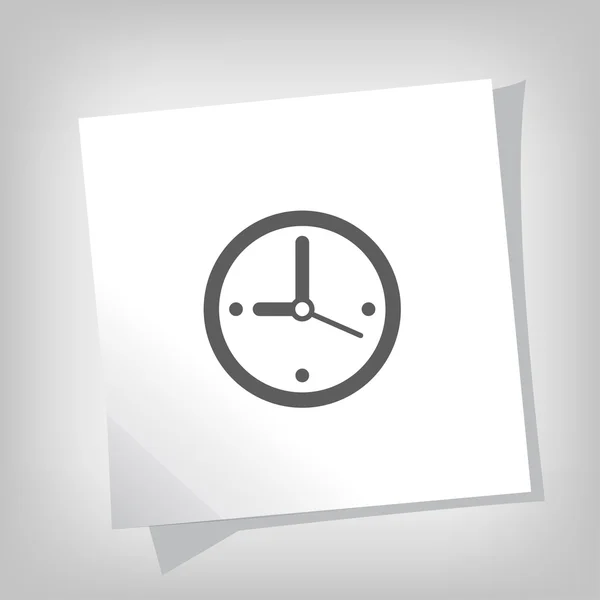 Ikona ikona hodin — Stockový vektor