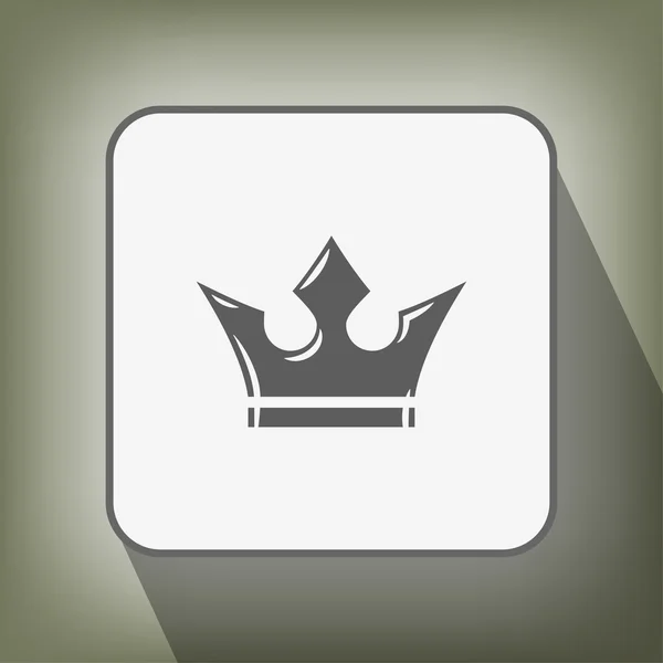 Pictogramme de l'icône de la couronne — Image vectorielle