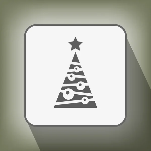 クリスマス ツリーの絵文字 — ストックベクタ