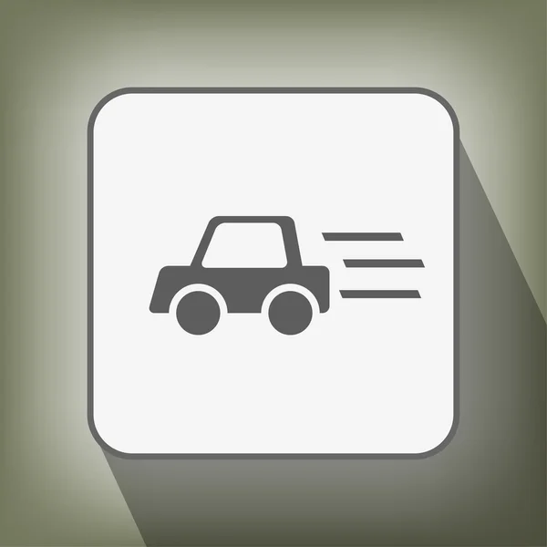 Pictografía del icono del coche — Vector de stock