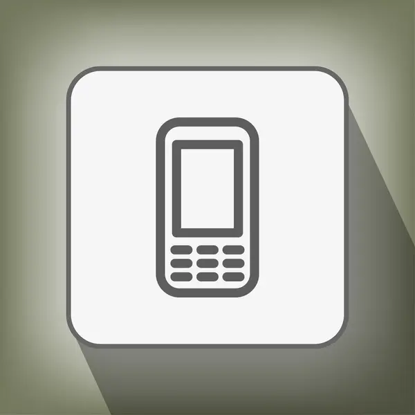 Piktogramm des mobilen Symbols — Stockvektor