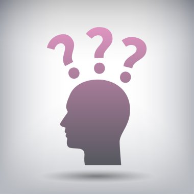 ekibimizi soru işareti ve adam