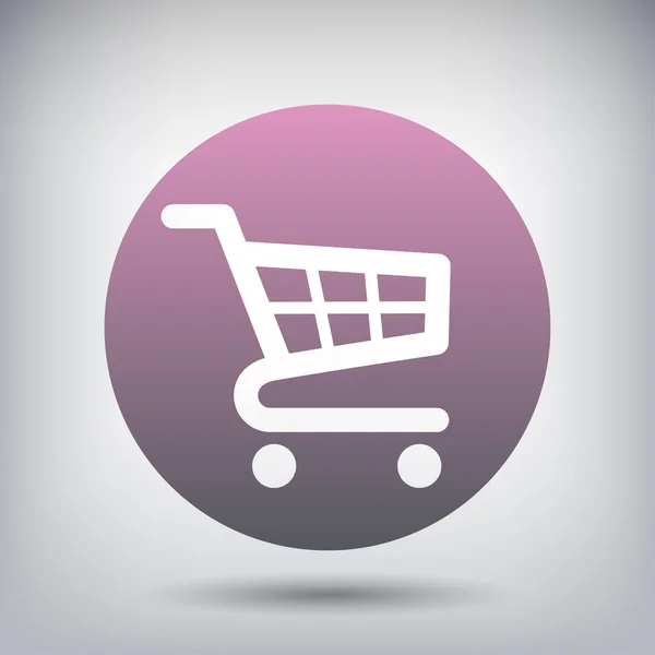 Pictograph shopping cart — Stock vektor